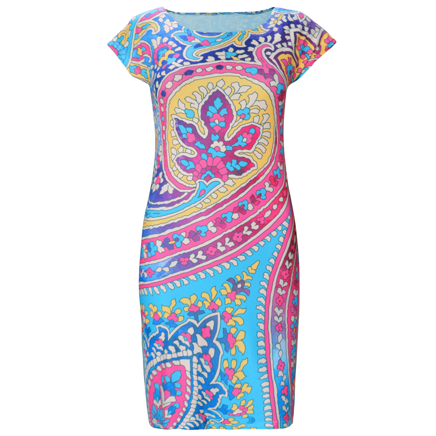 New-Fashion-Women-Summer-Bodycon-Dress-Vintage-Print--Short-Sleeve-O-neck-Dress-Sexy-Celebrity-Club--32754691070