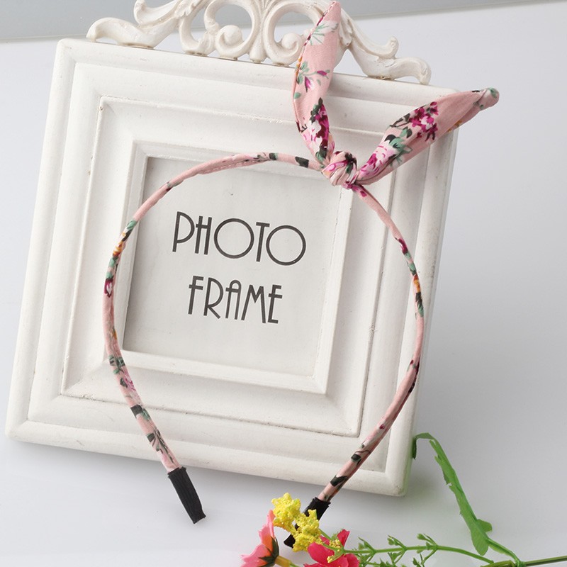 New-Girls-Flowers-Print-Floral-Bow-Hairband-Turban-Knot-Headband-Hair-Band-Hair-Hoop-Rabbit-Ears-Hea-32693666073
