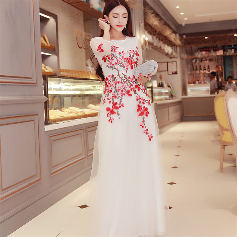 New-High-Quality-Explosions-Leisure-Vintage-Elegant-Dresses-Women-Embroidery--grace--Spring-summer-P-32796084409