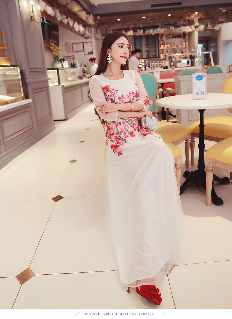 New-High-Quality-Explosions-Leisure-Vintage-Elegant-Dresses-Women-Embroidery--grace--Spring-summer-P-32796084409