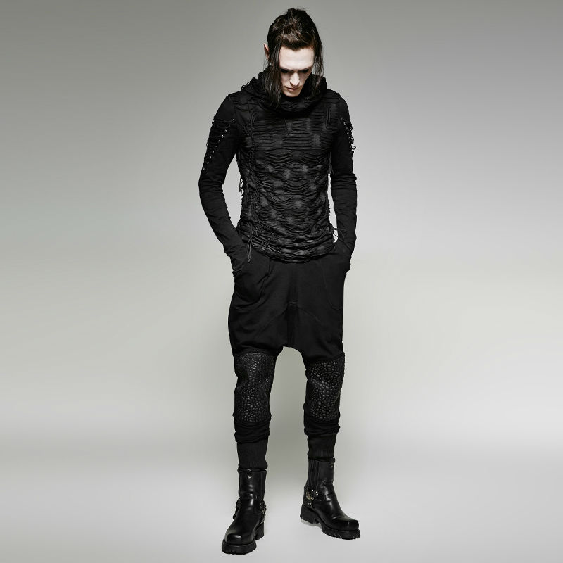 New-Punk-rave-Rock-Fashion-Casual-Black-Gothic-Novelty-Long-Sleeve-MEN-t-shirt-Y658-M-XXL-32740515412