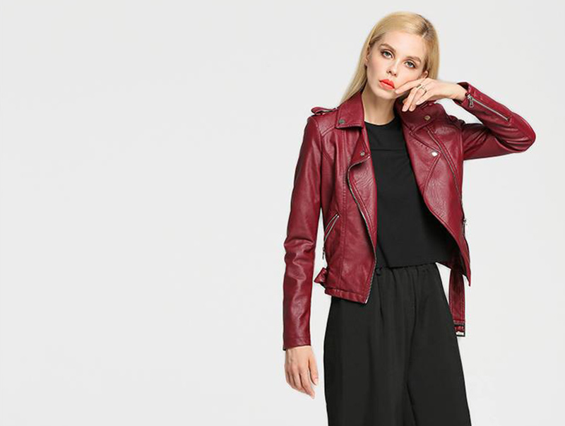 New-Spring-Fashion-Faux-Leather-Oblique-Zipper-Jacket--Turn-down-Collar--Long-Sleeves-Women39s--Popu-32790199673