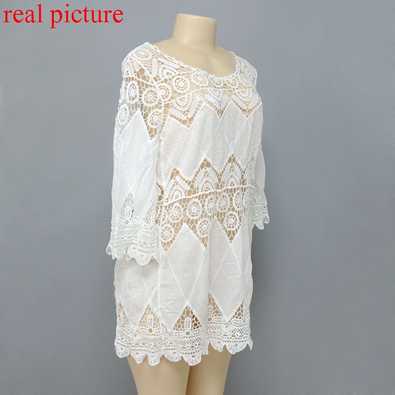 New-women-lace-beach-dress-splice-casual-white-mini-dresses-sexy-hot-hollow-out-vestidos-femininos-2-32505326946