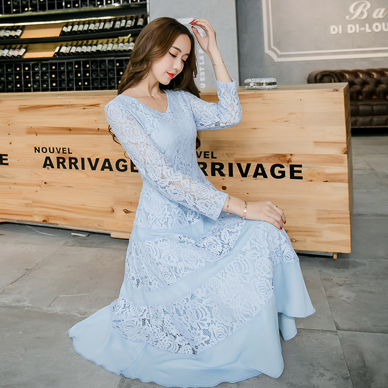 New2017Spring-Lace-long-Dress-V-neck-elegant-cultivating-Female-beautiful-party-Dress-Casual-Vestido-32793734177