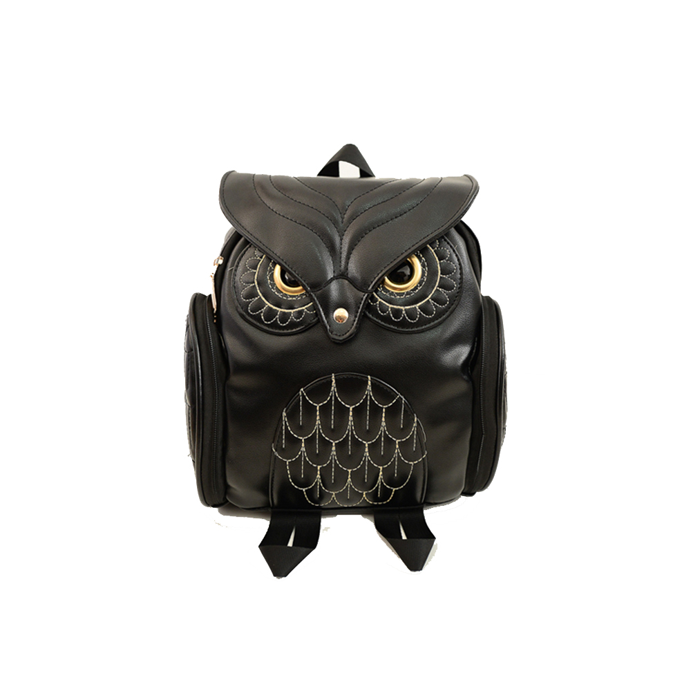 Newest-X-Feeling-Fashion-Gothic-Design-Women-Backpacks-Owl-Stylish-Cool-Black-Pu-Leather-Women-Bags-32602275120