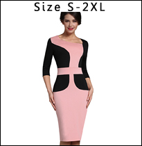 Nice-forever-Office-Women-Zipper-special-New-Arrival-Plus-Size-fashion-patchwork-V-neck-formal-work--2025258944