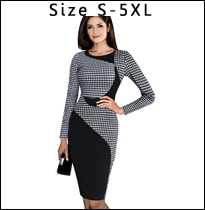 Nice-forever-Vintage-Mature-Elegant-Work-Button-Patchwork-Long-Sleeve-Square-Neck-Bodycon-Women-Offi-32773480809