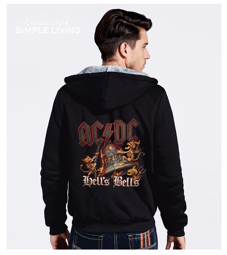 Novelty-Design--AC-DC-Bell-Skull-Mens-Hoodies--I-Got-My-Bell-Gonna-Take-Ya-To-Hell-Thicken-Zipper-To-32735009429