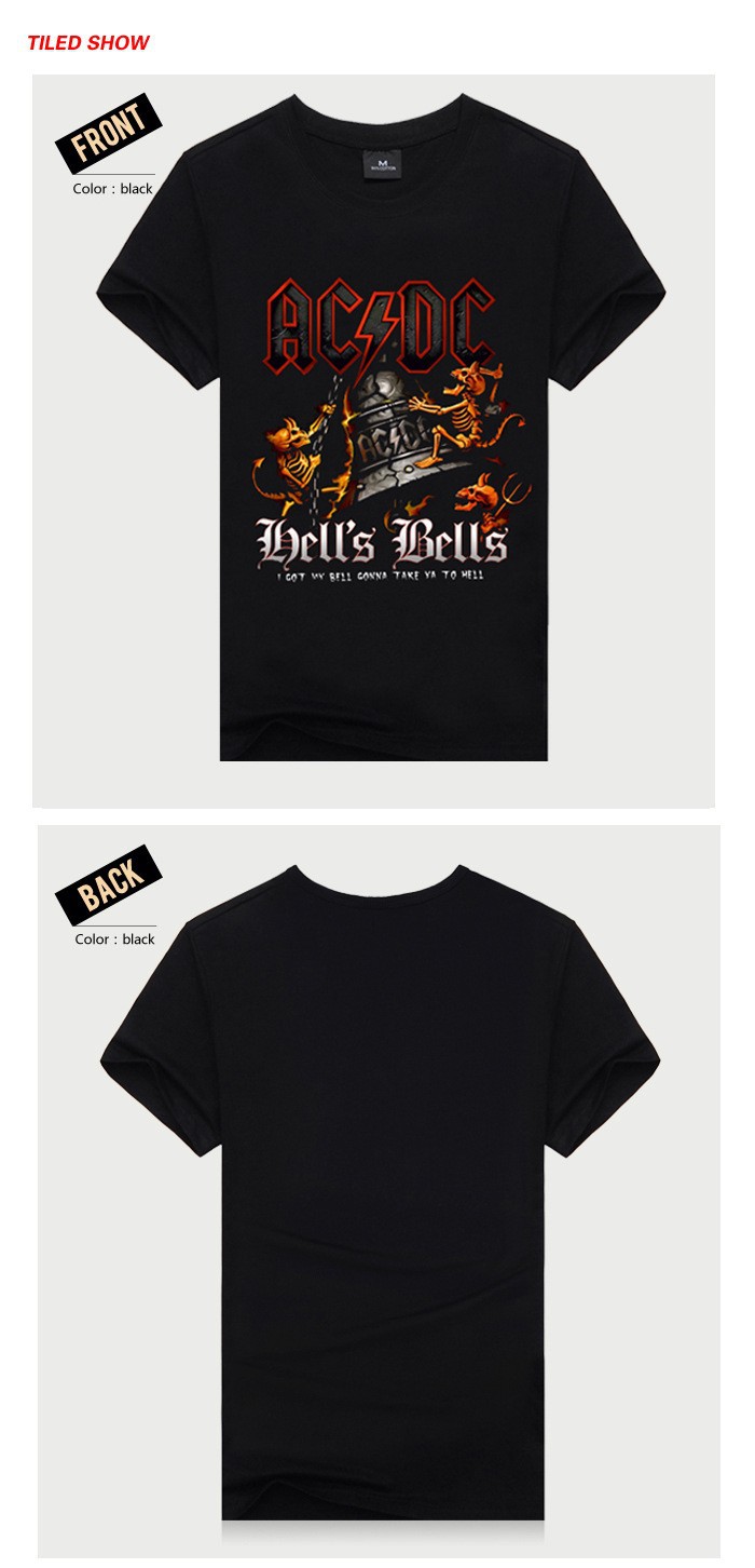 Novelty-Design-3d-AC-DC-Bell-Skull-Mens-t-shirts-Chain-acdc-bell-I-Got-My-Bell-Gonna-Take-Ya-To-Hell-32331630858