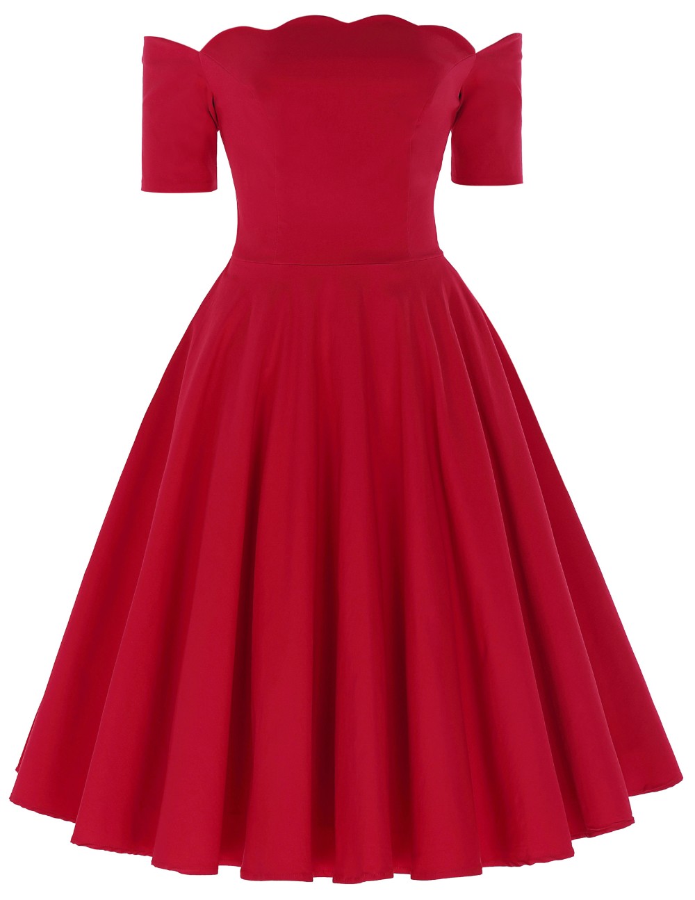 Off-Shoulder-Short-Sleeve-2017-50s-Vintage-Rockabilly-Dresses-Green-Red-Black-Swing-Dress-Robe-Femme-32782768920