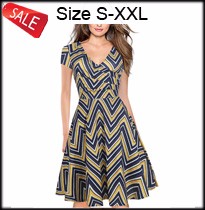 Oxiuly-Summer-Office-Lady-Sleeveless-Belted-Vintage-Work-Dress-Irregular-V-Neck-Patchwork-Checks-Zip-32731485482