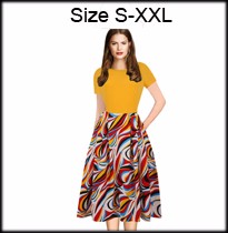 Oxiuly-Womens-Vintage-Contrast-Colorblock-Slimming-Wear-To-Work-Office-Business-Casual-Party-Pencil--32667149591
