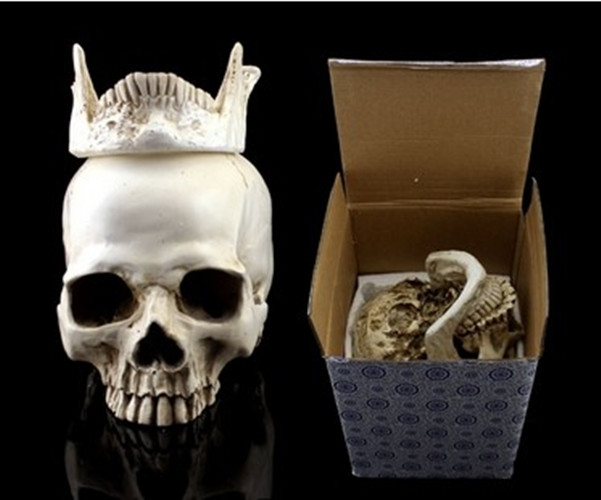 P-Flame-White-Human-Skull-Planter-Archaize-Garden-Storage-Pots-Resin-Finish-Skeleton-Container-Flowe-32224823036