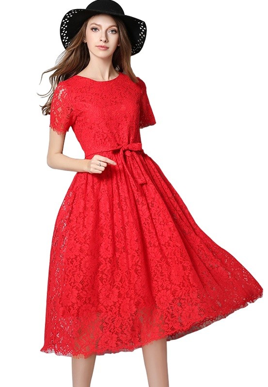 Plus-Size-Summer-Vintage-Midi-Long-Flared-Women-Lace-Dress-Red-Black-Lace-Women-Clothing-Robe-Femme--32699911153