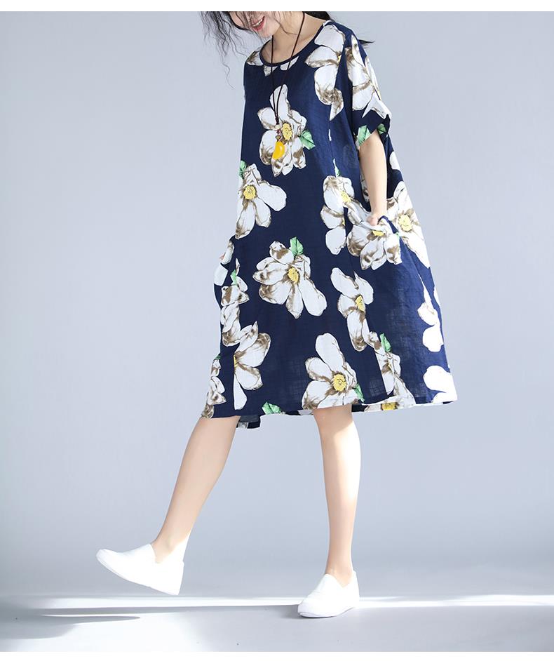 Plus-Size-Women-Dress-Floral-Print-Beach-Dresses-Summer-Style-Female-Casual-Vintage-Large-Size-Fashi-32791685455