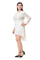 Plus-Size-casual-dress-women-with-lace-short-sleeve-patchwork-Black-loose-dress--Cotton-party-dress--32699541686