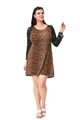 Plus-Size-casual-dress-women-with-lace-short-sleeve-patchwork-Black-loose-dress--Cotton-party-dress--32699541686