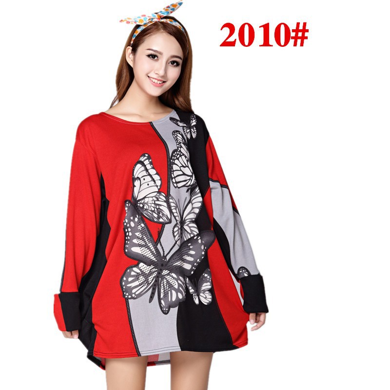 Plus-size-fashion-pattern-women39s-pullovers-American-amp-European-women-long-tops-Autumn-clothing-s-2049178912