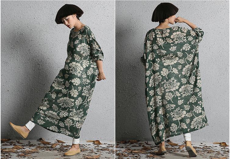 Printing-cotton-linen-vintage-dresses-New-spring-autumn-large-size-loose-waist-casual-dress-for-fema-32727083757