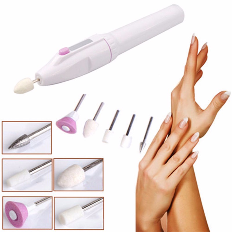 Professional-Electric-Manicure-Nail-Art-File-Drill-Art-Salon-Manicure-Pen-Tool-5bitsSet-Polish-Feet--32702592898