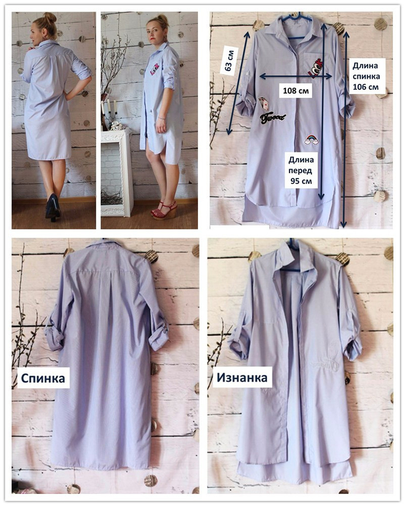 ROMWE-Womens-Casual-High-Low-Dresses-Ladies-Blue-Striped-Long-Sleeve-Lapel-Hidden-Button-Shirt-Dress-32733814492