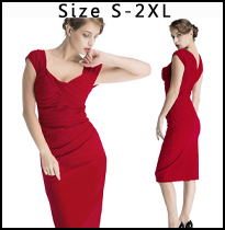 Retro-New-Vintage-Patchwork-dress-Mickey-Polka-Dot-Belt-Short-Sleeve-women-Pinup-Summer-Work-Bodycon-32354323666