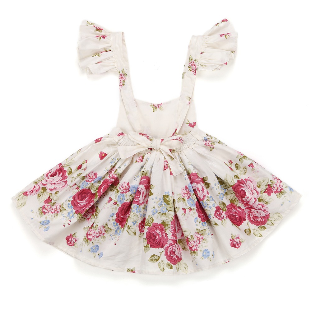 Rose-Floral-Printed-Baby-Girls-Dresses-2017-summer-Brand-Princess-Dress-Casual-Costume-Kids-Clothes--32799015084