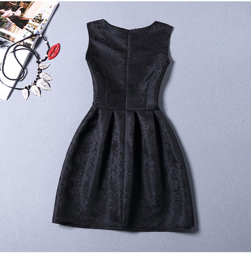 S-2XL-2018-New-Spring-Summer-Dress-O-neck-Sleeveless-Solid-Color-Party-Women-Dresses-Ball-Gown-Base--32640276157