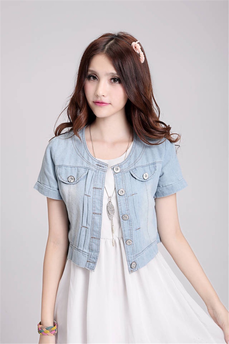 S-3XL-Short-Denim-Jacket-Casual-Women-Jean-Chaquetas-Mujer-Jaquetas-Short-Sleeve-Coat-Feminino-Veste-32402709878