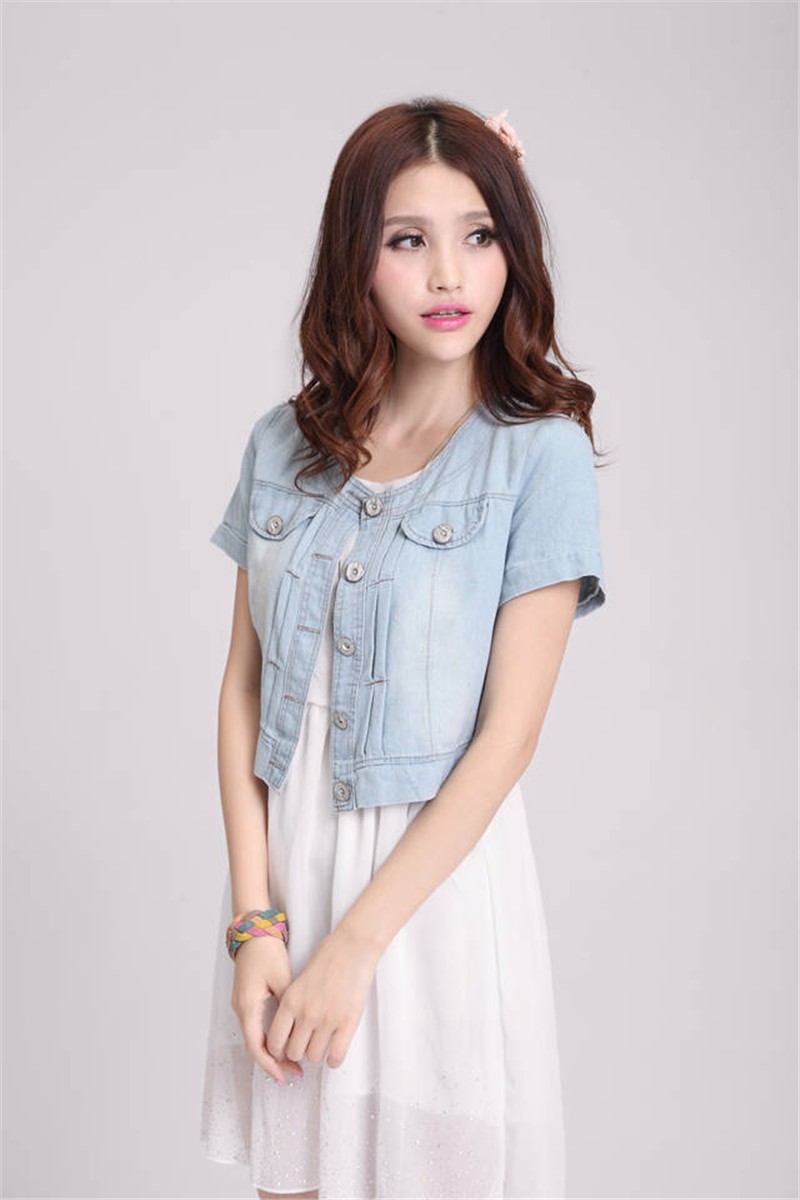 S-3XL-Short-Denim-Jacket-Casual-Women-Jean-Chaquetas-Mujer-Jaquetas-Short-Sleeve-Coat-Feminino-Veste-32402709878
