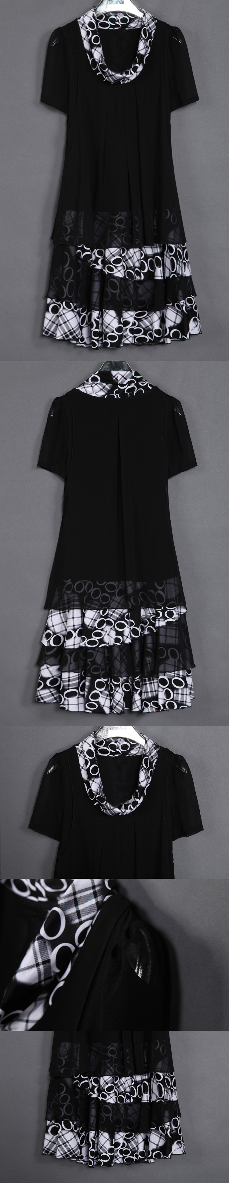 S-4XL-free-shipping-6colors-plus-size-women-clothing-2015Summer-dress-new-Korean-womens-slim-fit-lac-32391911967