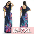 S-4XL-free-shipping-6colors-plus-size-women-clothing-2015Summer-dress-new-Korean-womens-slim-fit-lac-32391911967