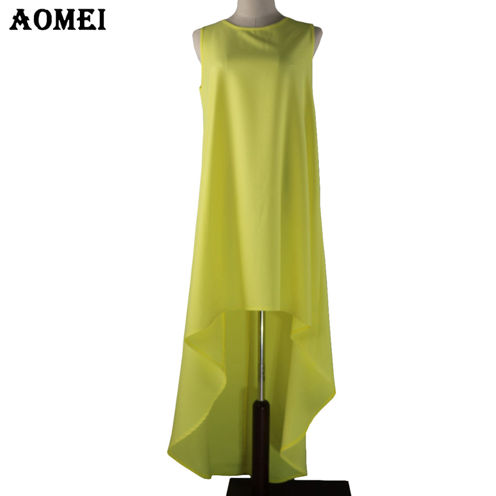 S-M-3XL-5XL-Women-Summer-Bohemian-White-Irregular-Beach-Dress-Loose-Flare-Tunic-Female-Sleeveless-Be-32364046088