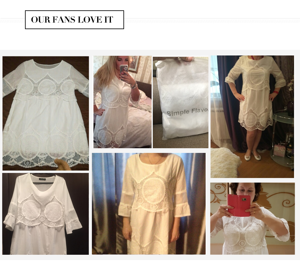 SFLAVOR-Women-plus-size-L---6XL-Women-Summer--Dress--Half-sleeve-lace-patchwork-loose-Vestidos-Hot-S-32670889846