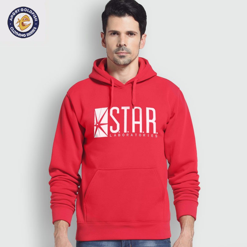 STAR-STARlabs-black-men-Hooded-Hoodies-sweatshirt-jumper-the-flash-gotham-city-comic-books-superman--32498837886