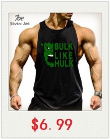 Seven-JoeMen39s-Tank-Tops-Muscle-Stringer-New-Cotton-Body-Building-and-Fitness-Pro-Combat-letter-pri-32774361803