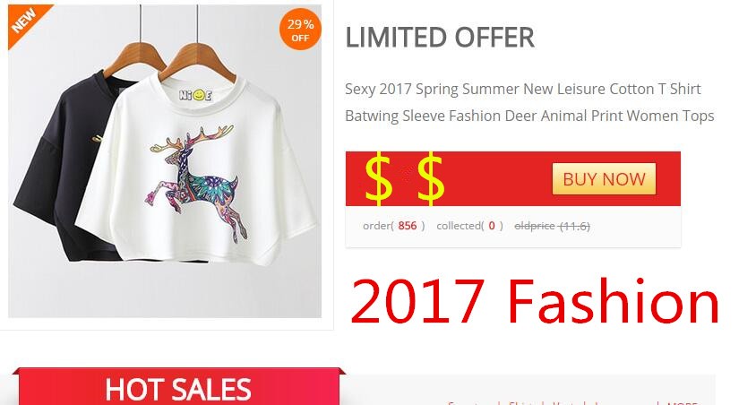 Sexy-2017-Spring--Summer-New-Leisure-Cotton-T-Shirt-Batwing-Sleeve-Fashion-Deer--Animal-Print-Women--32700113365
