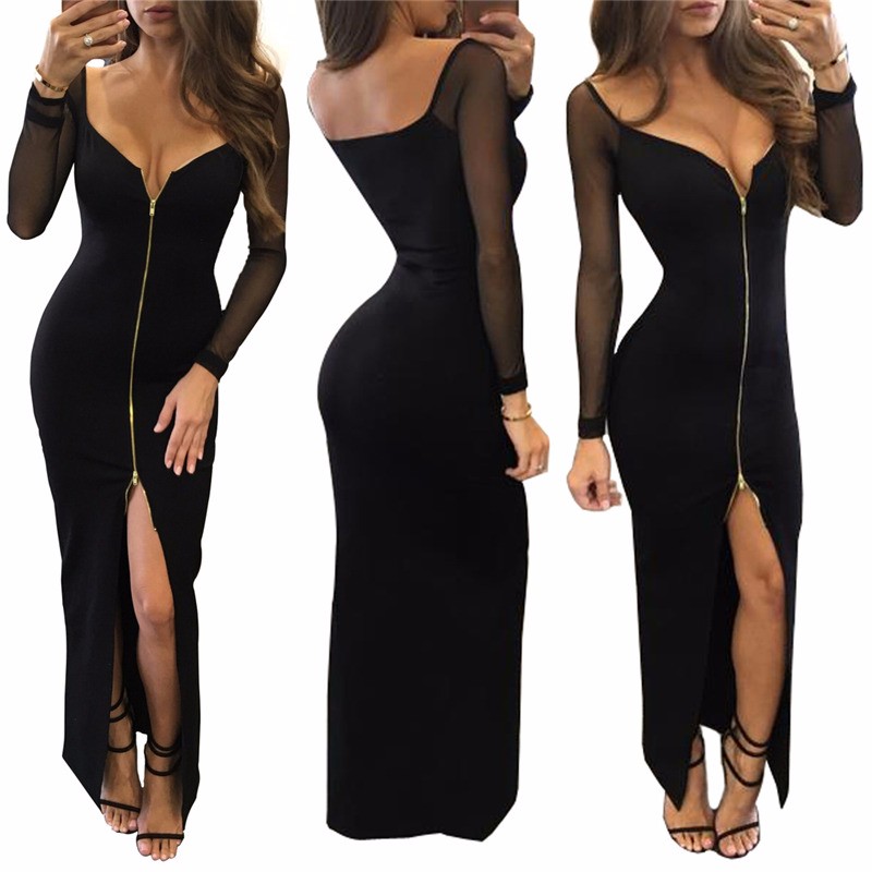 Sexy-Slit-Long-Maxi-Mesh-Dress-for-Women-Gown-Evening-Party-Dress-High-Split-Black-Long-Sleeve-Semi--32732624804