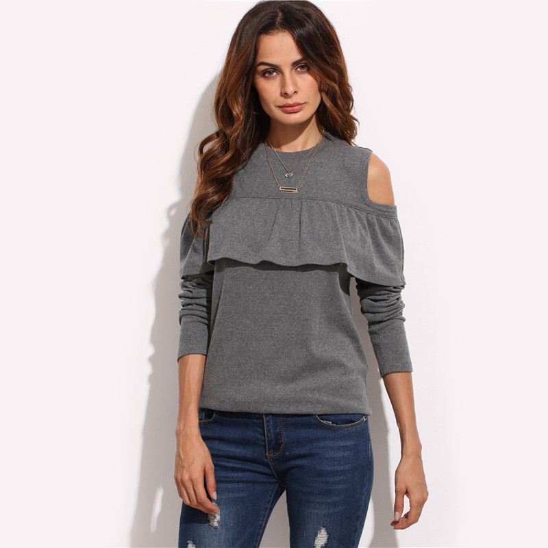 SheIn-2016-Autumn-Fall-Fashion-T-Shirt-Women-Tops-Womens-Clothing-Grey-Cold-Shoulder-Long-Sleeve-Ruf-32751211299