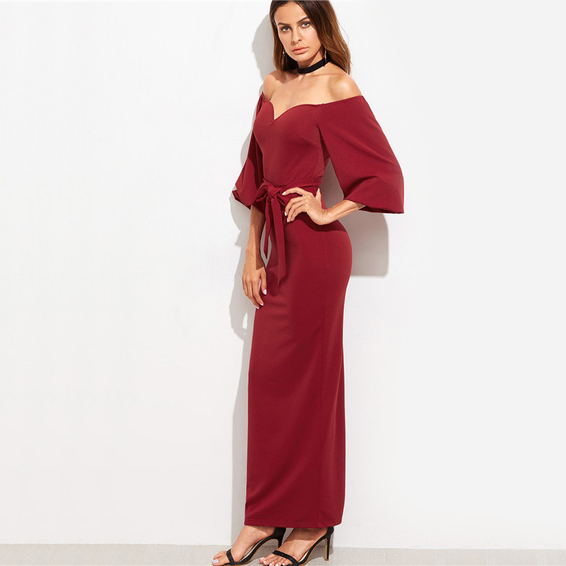 SheIn-Burgundy-Party-Dresses-Women-Winter-Autumn-Off-The-Shoulder-Sheath-Elegant-Ladies-Sweetheart-B-32772853187