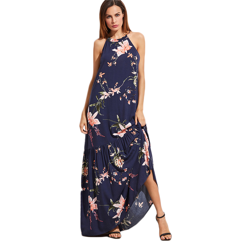 SheIn-Maxi-Dresses-Long-Womens-Dresses-New-Arrival-2017-Boho-Summer-Beach-Navy-Floral-Print-Halter-R-32789594656