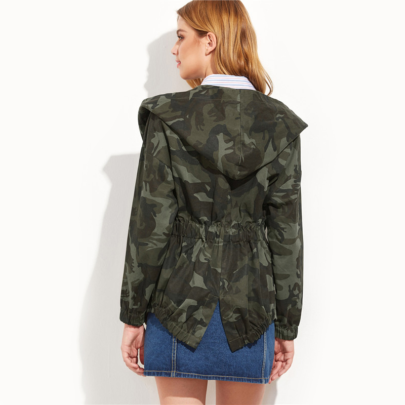 SheIn-Spring-Jacket-Women-Casual-Outerwear-Womens-Olive-Green-Camo-Print-Hooded-Shawl-Collar-Wrap-Be-32792552429