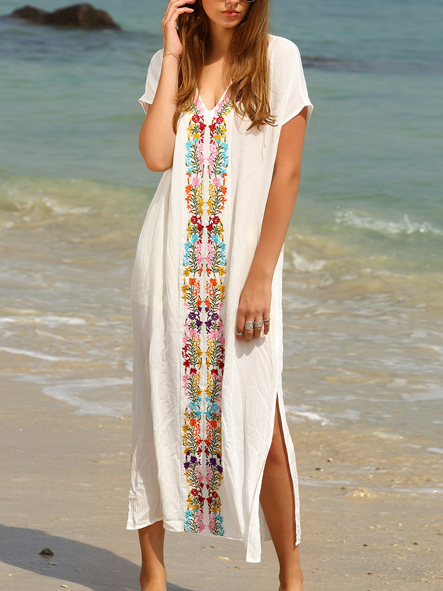 SheIn-Summer-Beach-Long-Dresses-For-Women-Boho-White-Embroidery-V-Neck-Short-Sleeve-Placement-Print--32690884328
