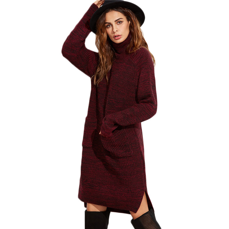 Sheinside-Womens-Fall-Fashion-Vintage-Dress-Burgundy-Marled-Knit-Turtleneck-Long-Sleeve-High-Low-Swe-32746317027