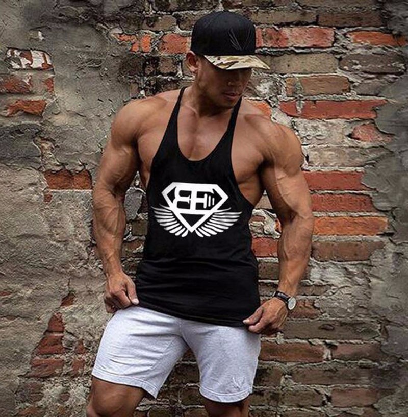 Singlets-Mens-Tank-Tops-ShirtBodybuilding-Equipment-Fitness-Men39s-Golds-Stringer-Tank-Top-Brand-Clo-32735786467