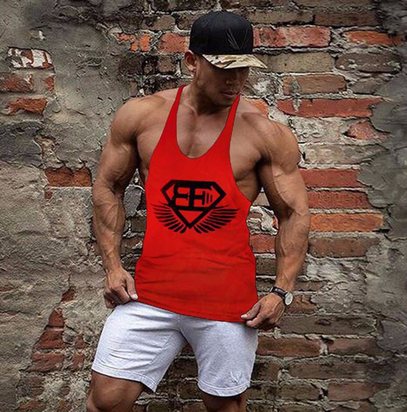 Singlets-Mens-Tank-Tops-ShirtBodybuilding-Equipment-Fitness-Men39s-Golds-Stringer-Tank-Top-Brand-Clo-32735786467