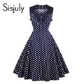 Sisjuly-vintage-autumn-dress-a-line-solid-women-party-dress-with-sashes-and-short-sleeve-retro-1950s-32771830716