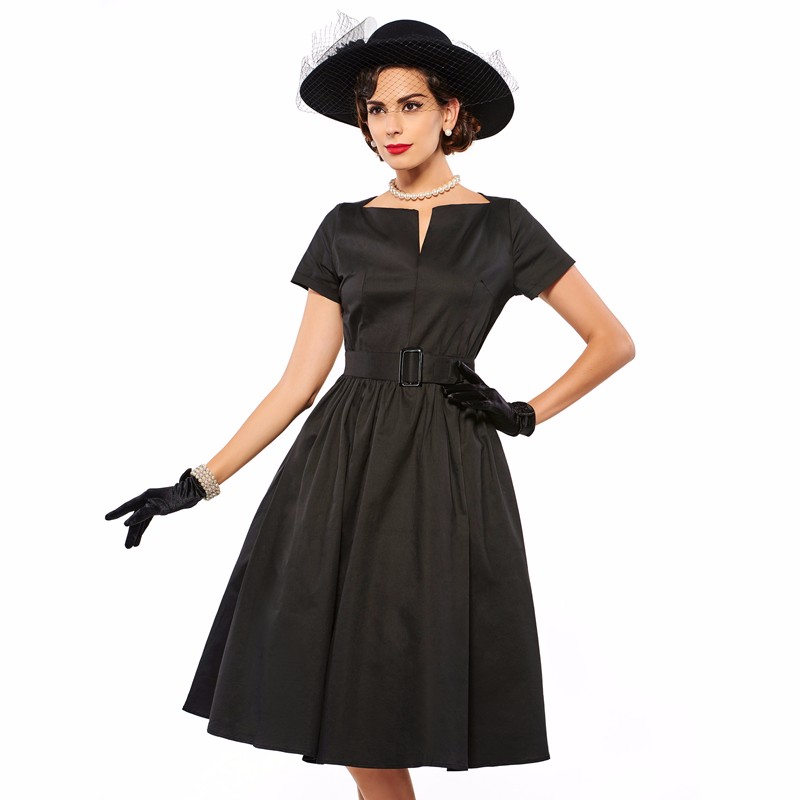 Sisjuly-women-dress-fashion-autumn-ball-gown-dress-vintage-retro-dresses-v-neck-short-sleeve-women-d-32727851278