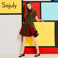 Sisjuly-women-vintage-dress-pin-up-a-line-floral-print-deep-v-neck-rockabilly-sexy-dress-summer-fema-32799298464