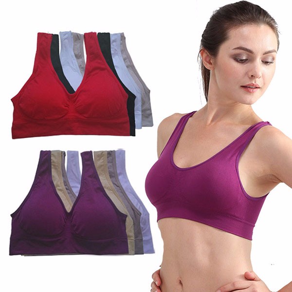 Soft-Sports-Bra-Women-Yoga-Fitness-Stretch-Workout-Sport-Tank-Top-Seamless-Padded-Push-Up-Bra--32713296239